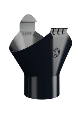 Omvikningskupa till 125 mm ränna