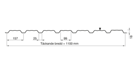 LP1100 Väggplåt - 0