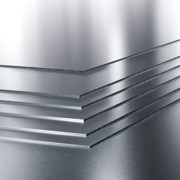 Slätplåt 2000x1250x0,6 mm Zink Magnesium