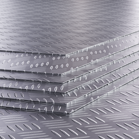 Slätplåt 2000x1000x2,0/4,0 mm Aluminium Durk