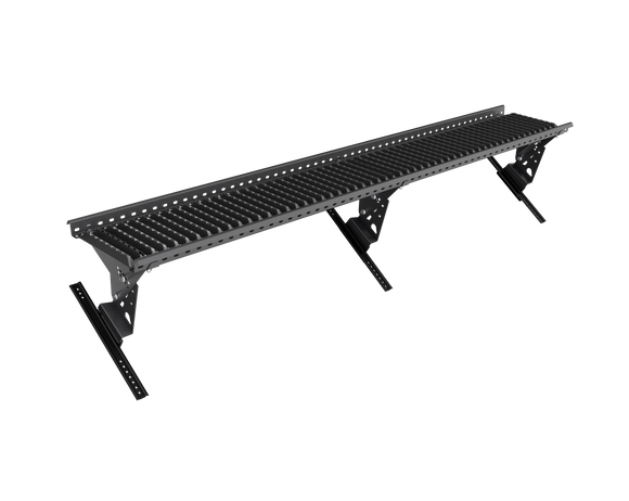 TJB 683520 – Takbrygga för betongpannor på bärläkt, 2,4 m / Svart